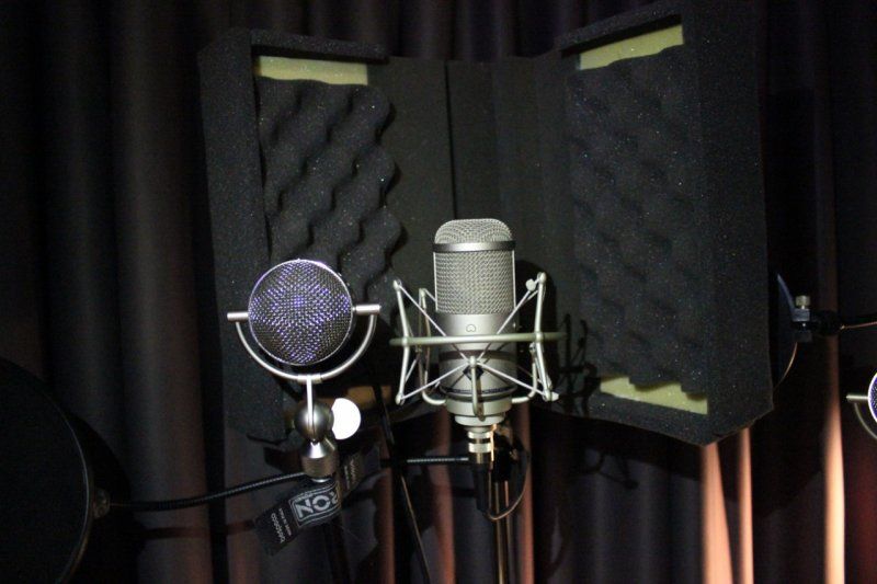 Akustik Behandlung im Avocal Aufnahmestudio