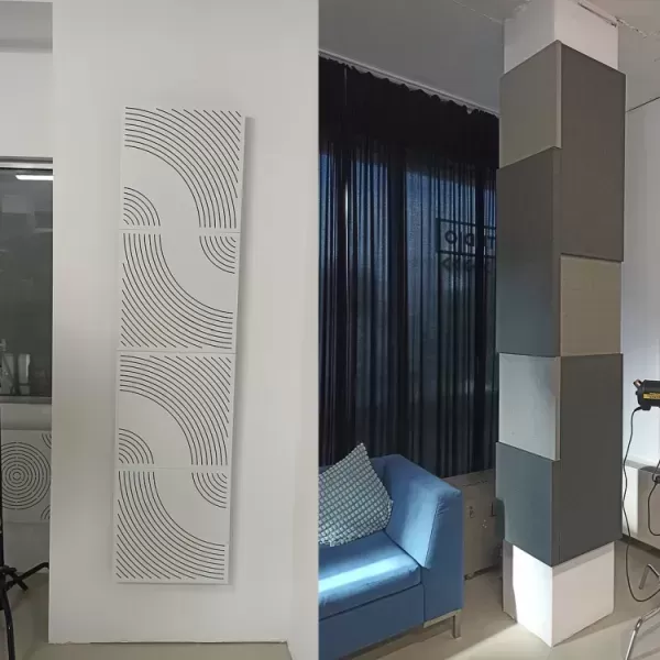 Akustische Behandlung im Dynaphos Fotostudio