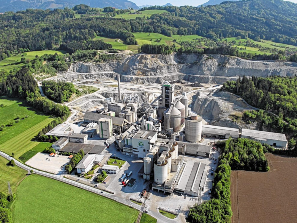 Schalldämmung einer Zementfabrik in Österreich