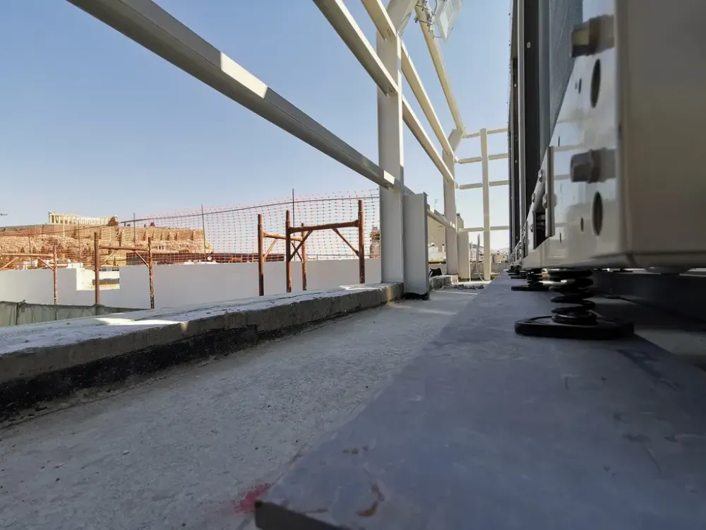 VIBRO-AM – Freistehende Schwingungsdämpfungshalterung