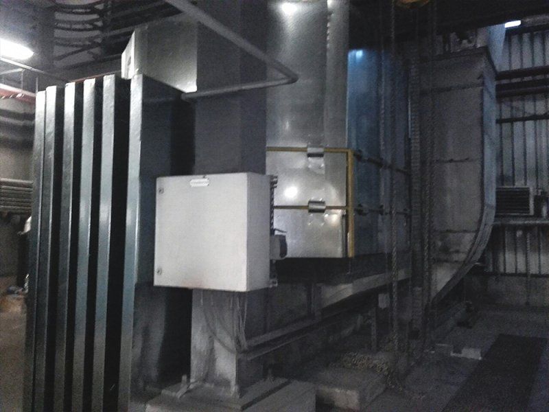 Schalldämmen von Elektrogeneratoren in SOLVAY SODI, 2015