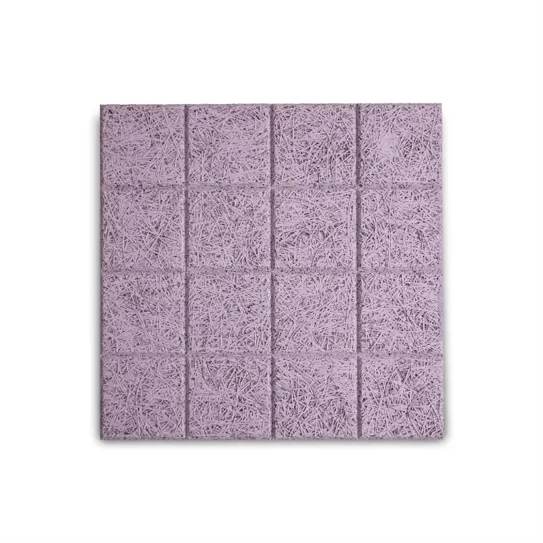 Gerade Quadrate – Wood Wool Akustikplatte