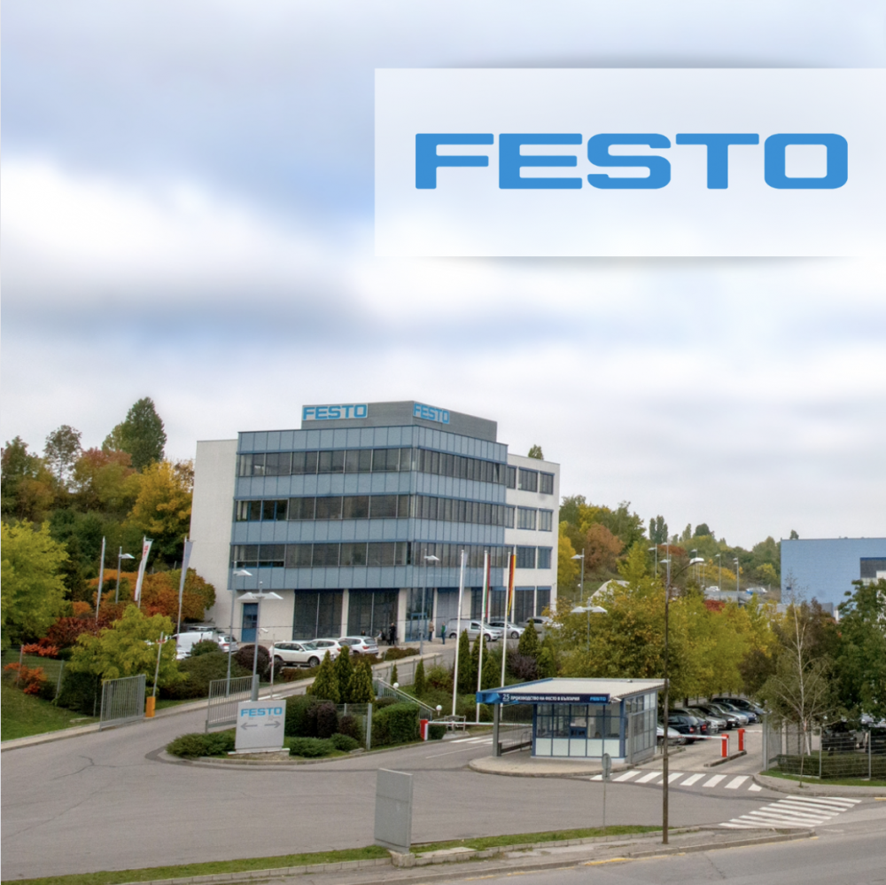 Geräuschreduktion bei FESTO