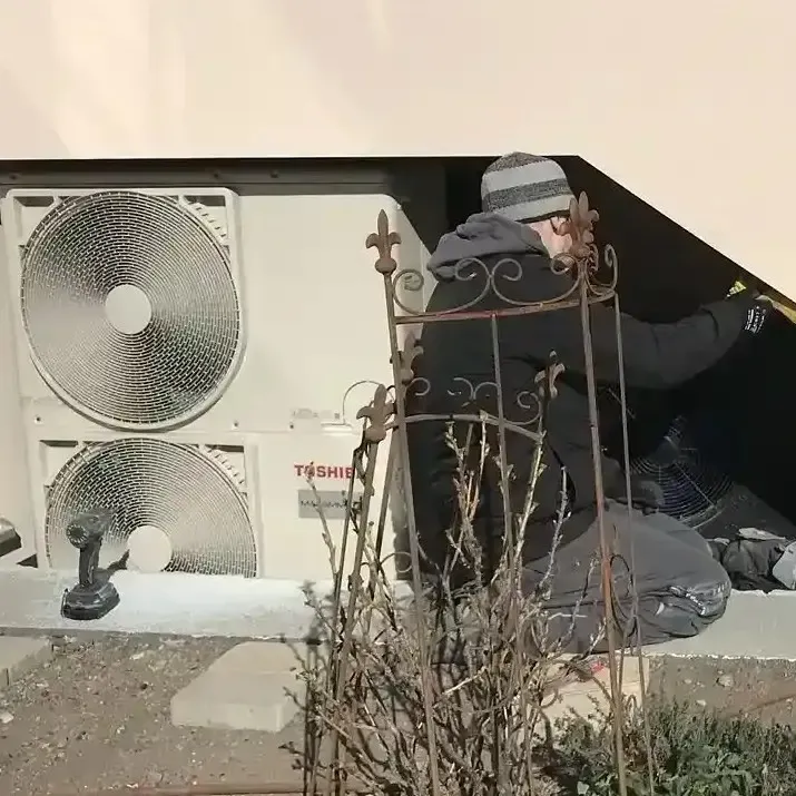 Schalldämmung einer Wärmepumpenanlage in Wien