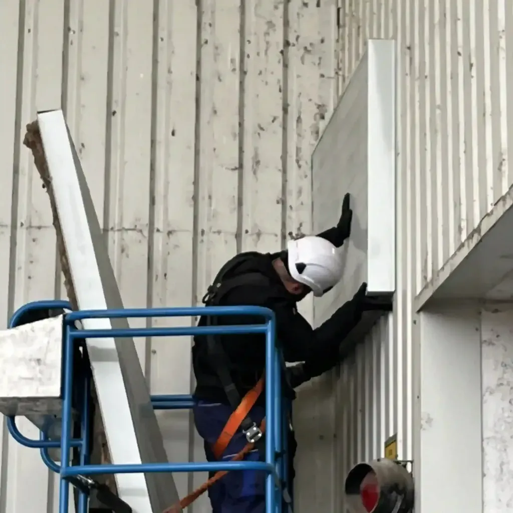 Laakirchen Papier - Schallschutzwand