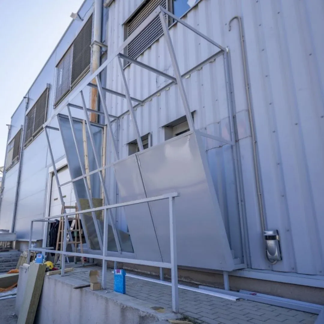 Schallschutz eines Generators bei Telenor