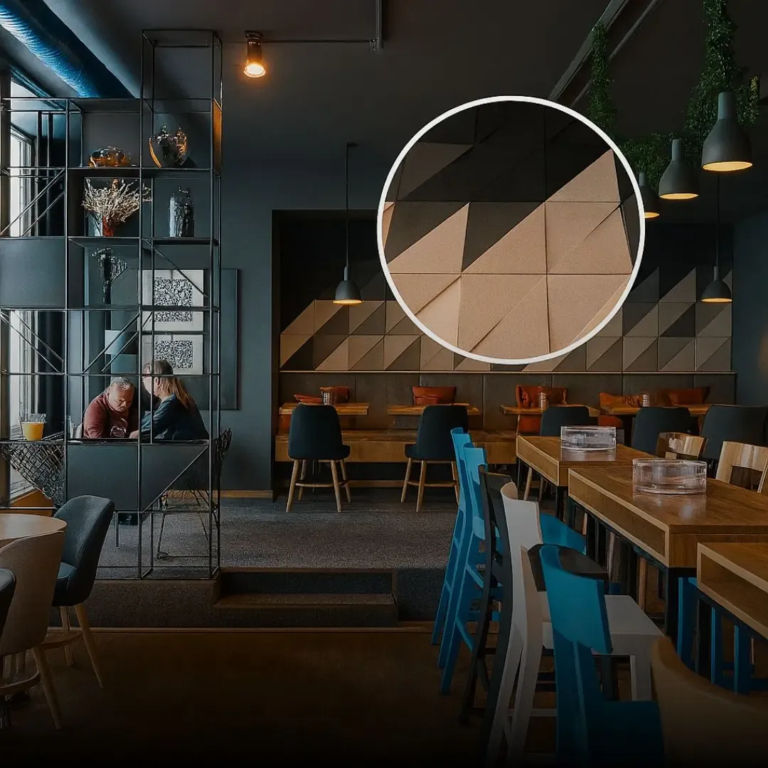 Bar Backstage GLL™ zur Akustik Verbesserung
