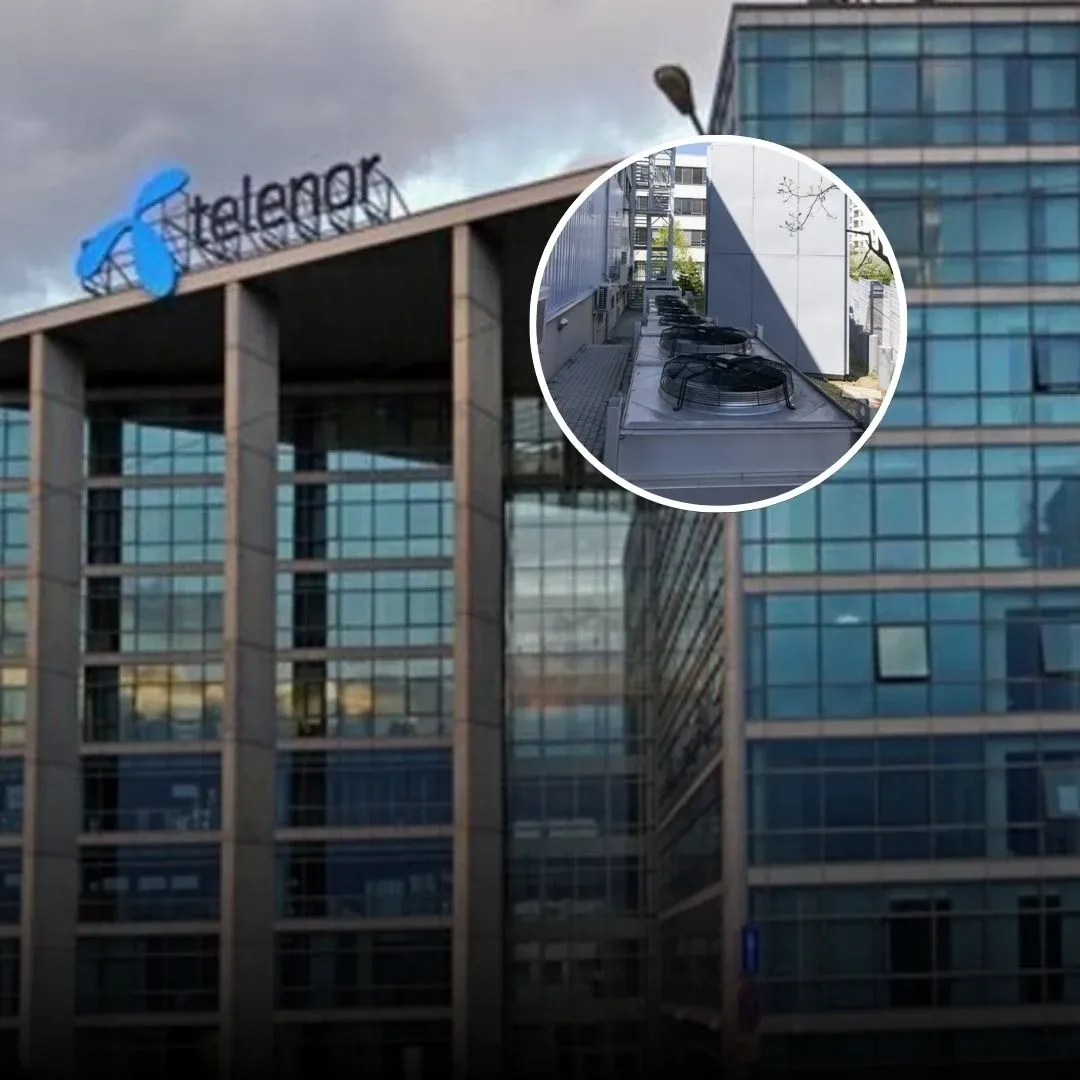 Schallschutz eines Generators bei Telenor