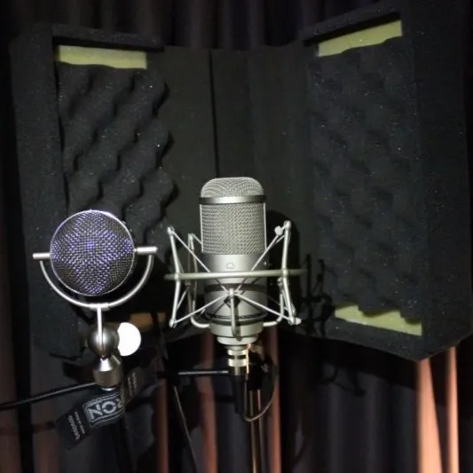Akustische Behandlung des Avocal Music Studios