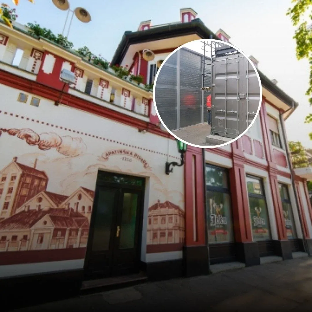 Schalldämmung einer berühmten Brauerei in Apatin, Serbien