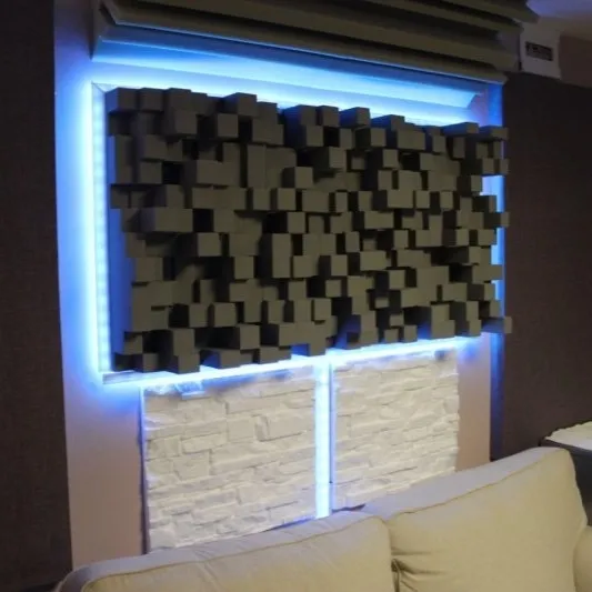 Akustische Behandlung des Avocal Music Studios